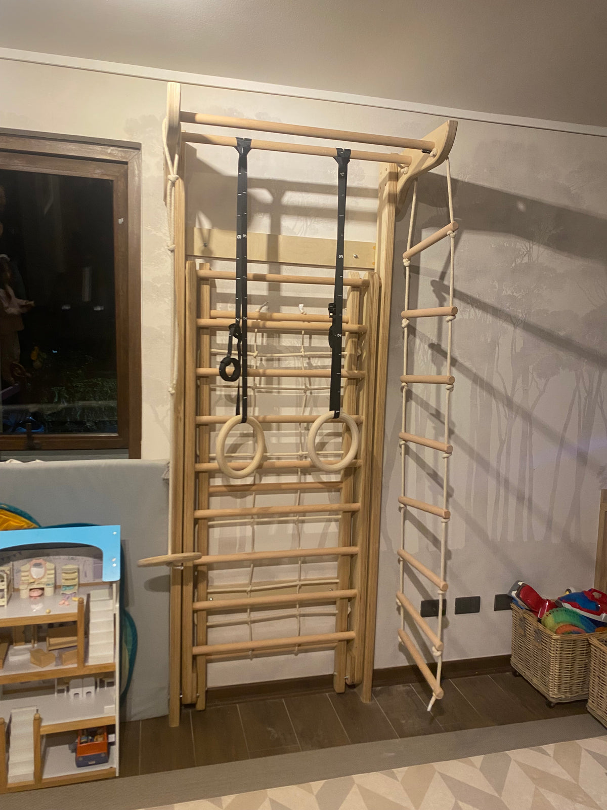 VALKA VERTEX, estación de juego y deporte de madera para niños – foto 4