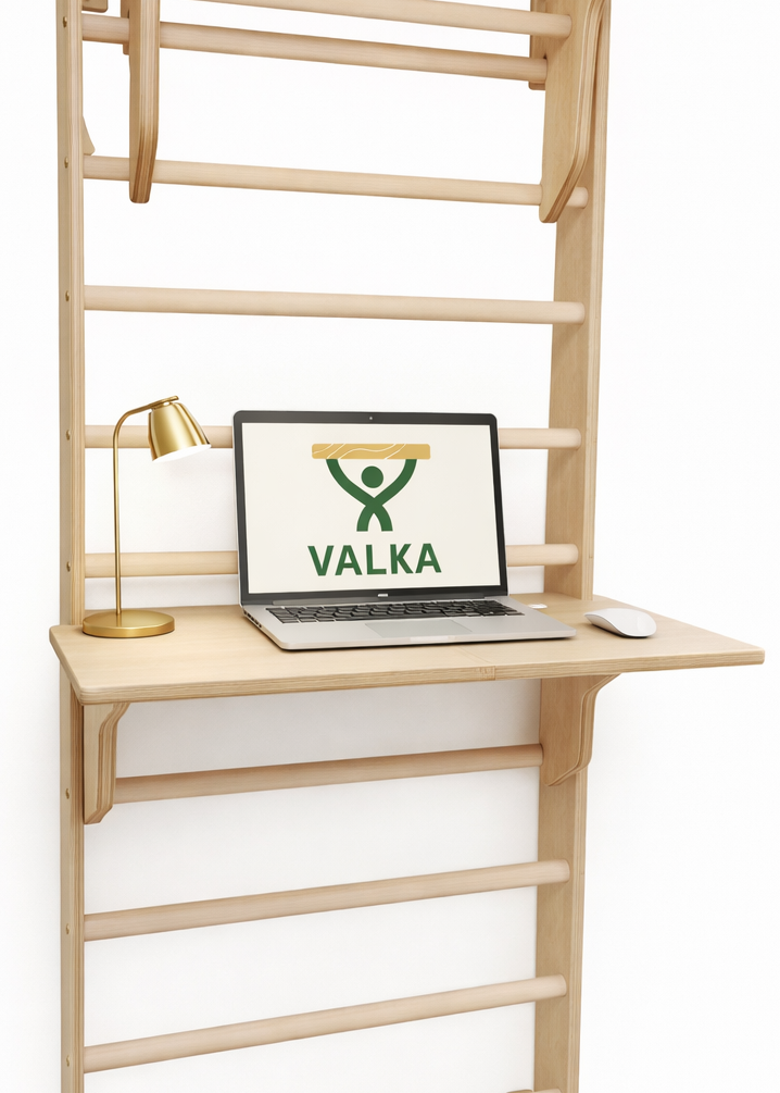ESCRITORIO VALKA® - Plegable y Ajustable para Escala Sueca