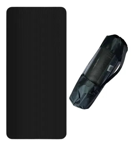 MAT YOGA - Premium Extra Grueso (15 mm) con Bolso de Transporte