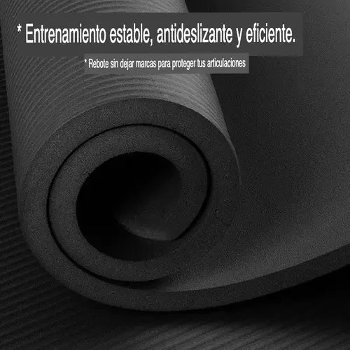 MAT YOGA - Premium Extra Grueso (15 mm) con Bolso de Transporte